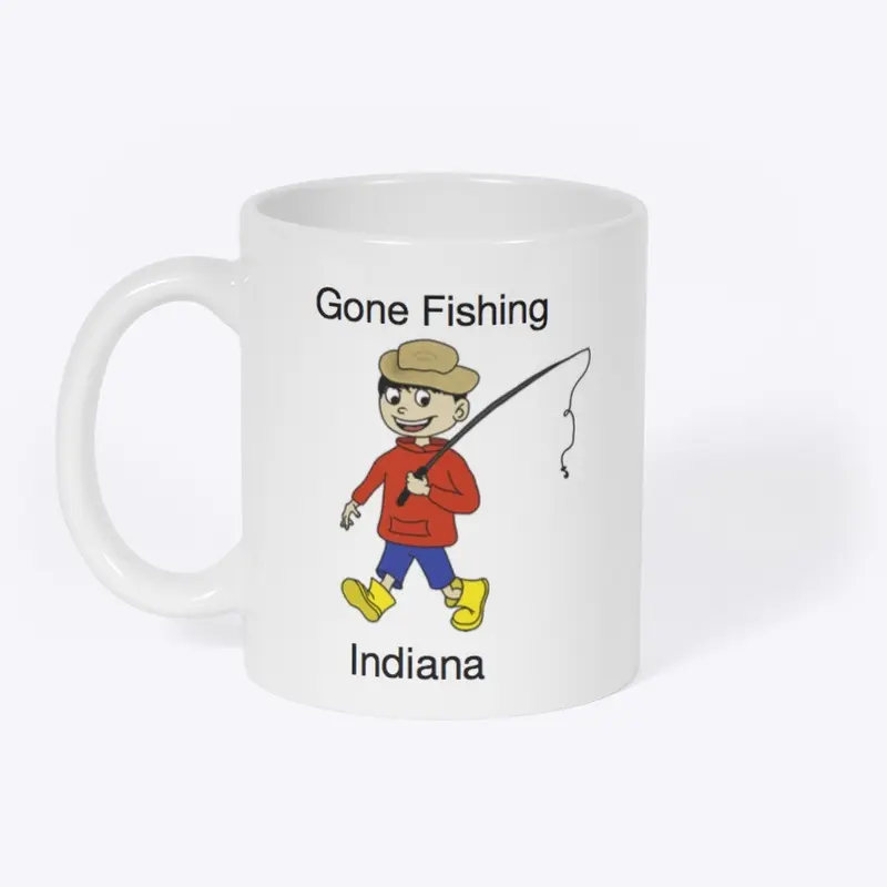 GFI Let's Go Fishing! ceramic Mug